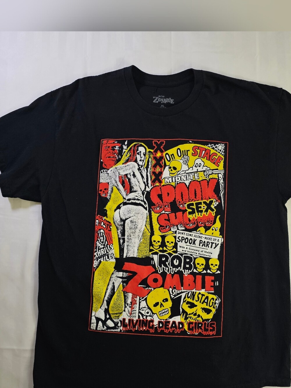 Rob Zombie Black Short-Sleeve Graphic Tee - Living Dead Girls